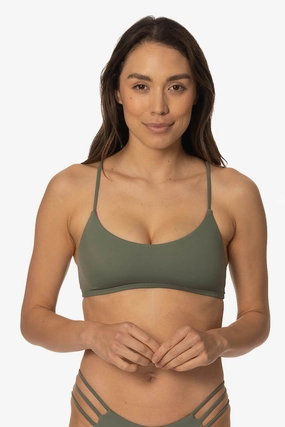 Lanikea Bikini Top - Eucalyptus all purpose swimwear, comfortable swimwear for everyone