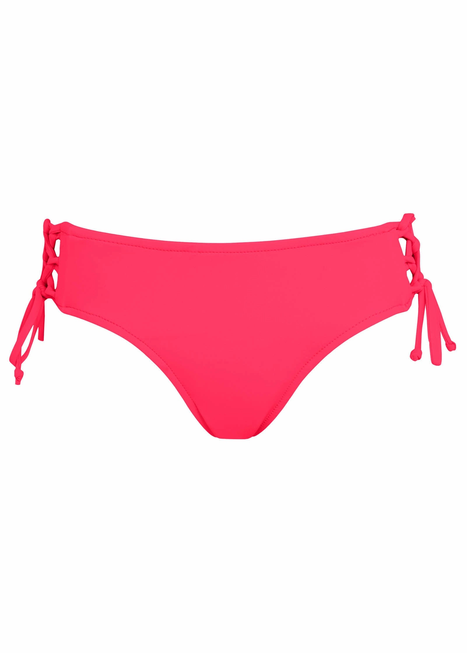 Lattice Side Bikini Bottom - Watermelon