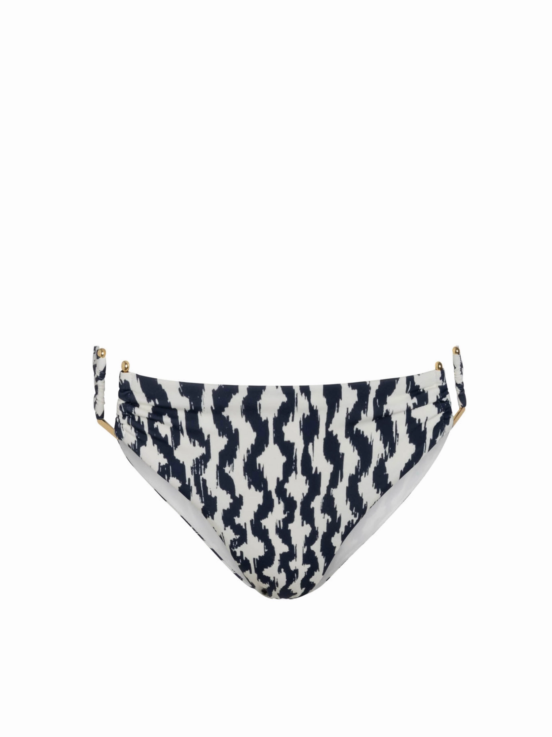 Layla Hipster Bottom In Elysia Waves fashionable beach swimwear, modern womens bikinis