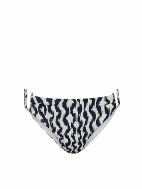 Layla Hipster Bottom In Elysia Waves fashionable beach swimwear, modern womens bikinis