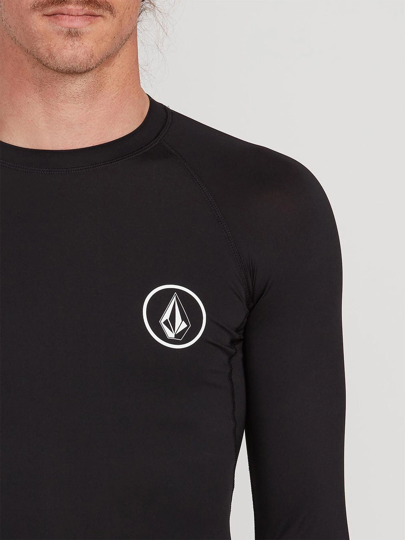Lido Solid Long Sleeve Raglan Rashguard