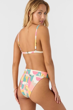 LISBON GEO SANTA BARBARA CHEEKY BOTTOMS classic women's swimwear, everyday swimwear for ladies