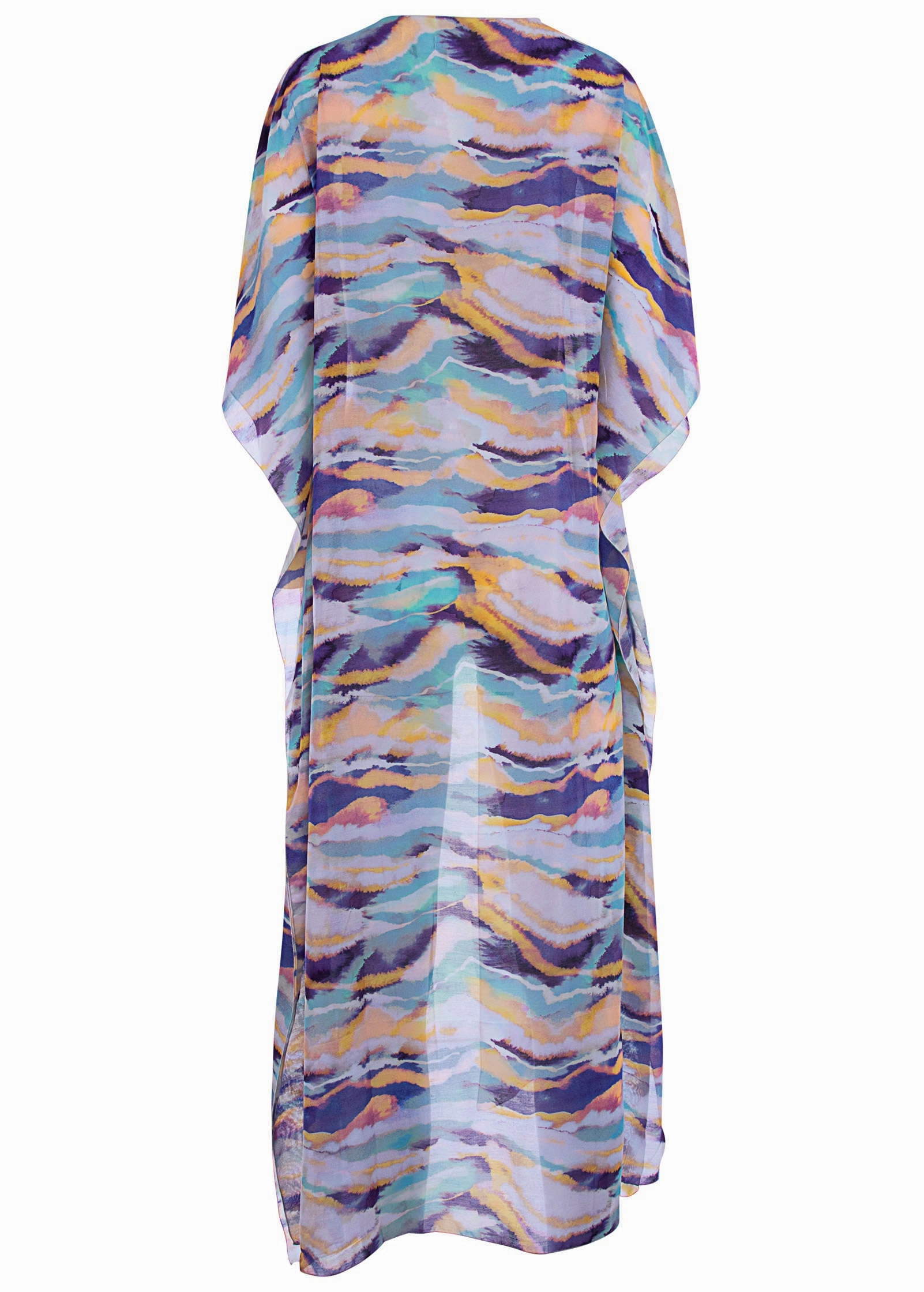 Long Kimono Cover-Up - Rip Tide