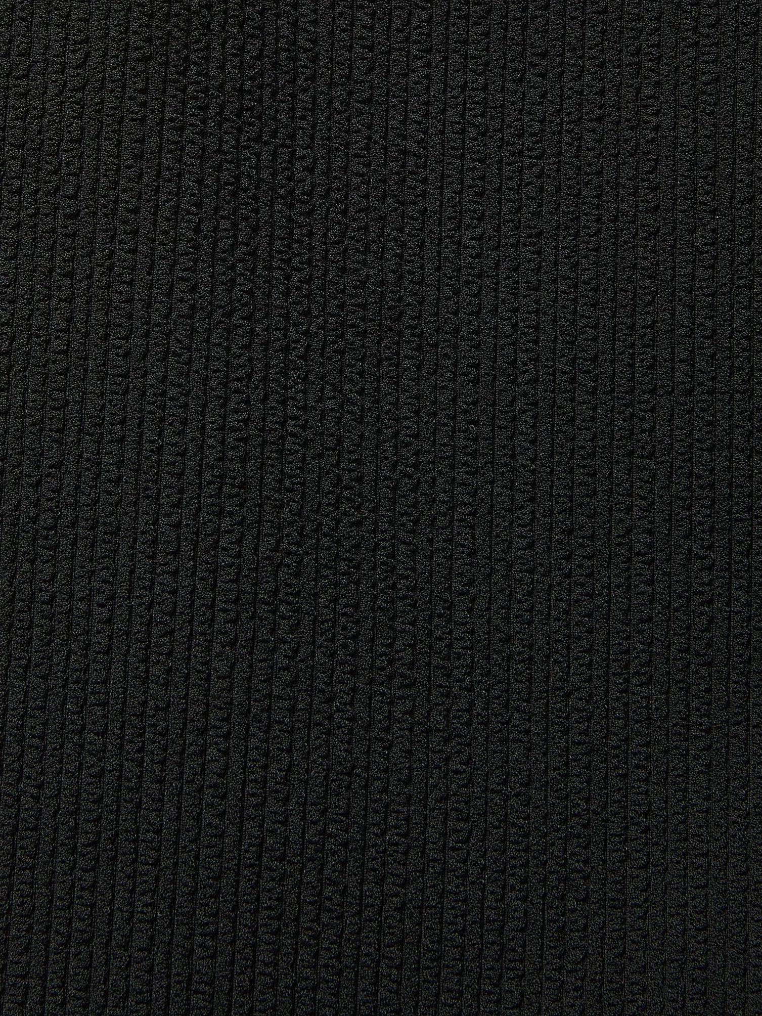 Loryn Swim Top Black Texture
