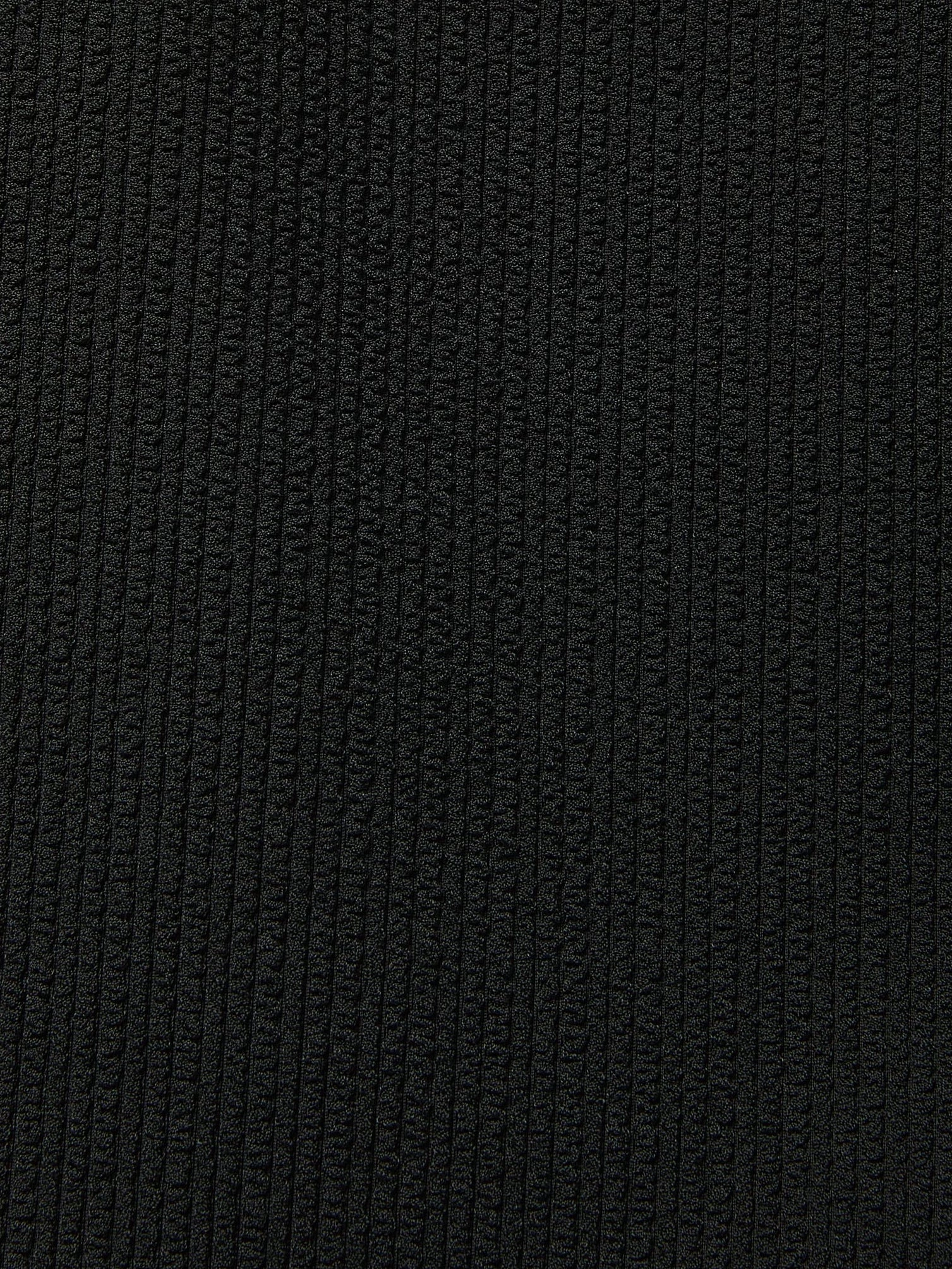 Loryn Swim Top Black Texture