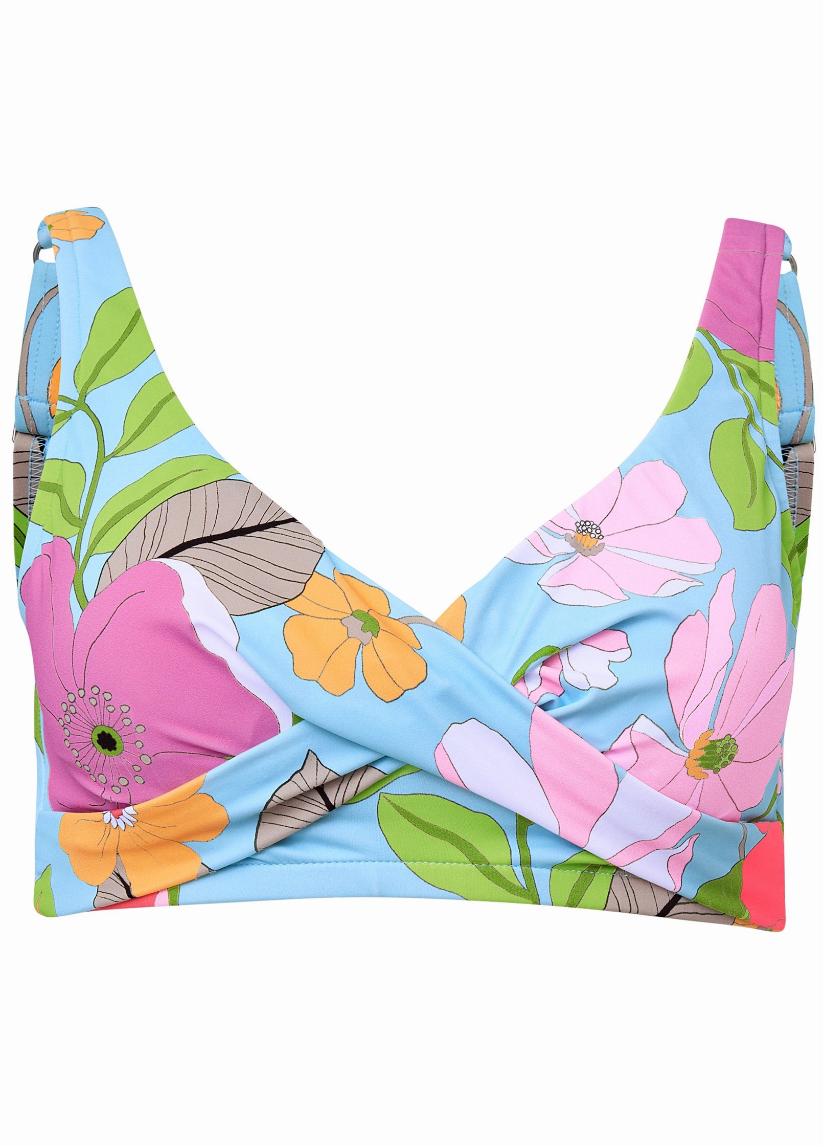 Lovely Lift Wrap Top - Soft Meadow
