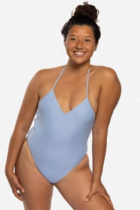 Lucia Surf One Piece - Sky all types of swimwear, full coverage swimwear for all ages