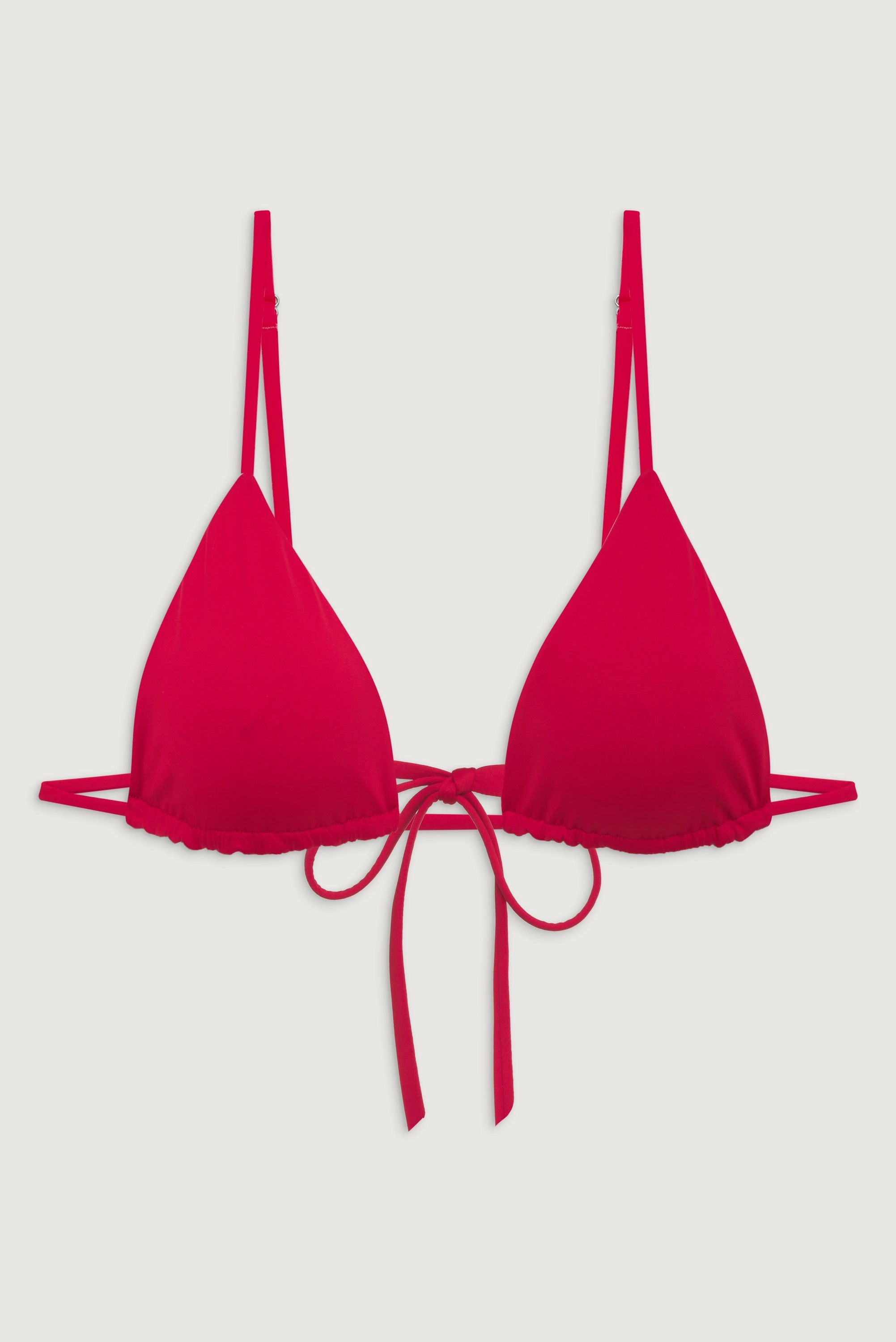 Lumia Triangle Bikini Top - True Red