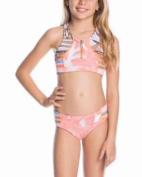 Maaji Papaya Playa 2pc Set cute swimsuits for teen girls, modest teen swimwear