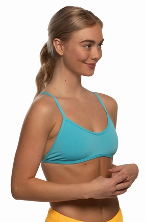 Malia Bikini Top - Hawaii Blue all types of swimwear, stylish swimwear for all body types