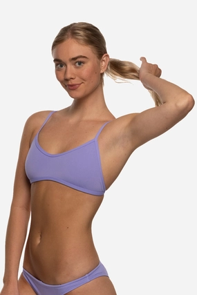 Malia Bikini Top - Lavender mix and match bikinis, stylish women's bikini options