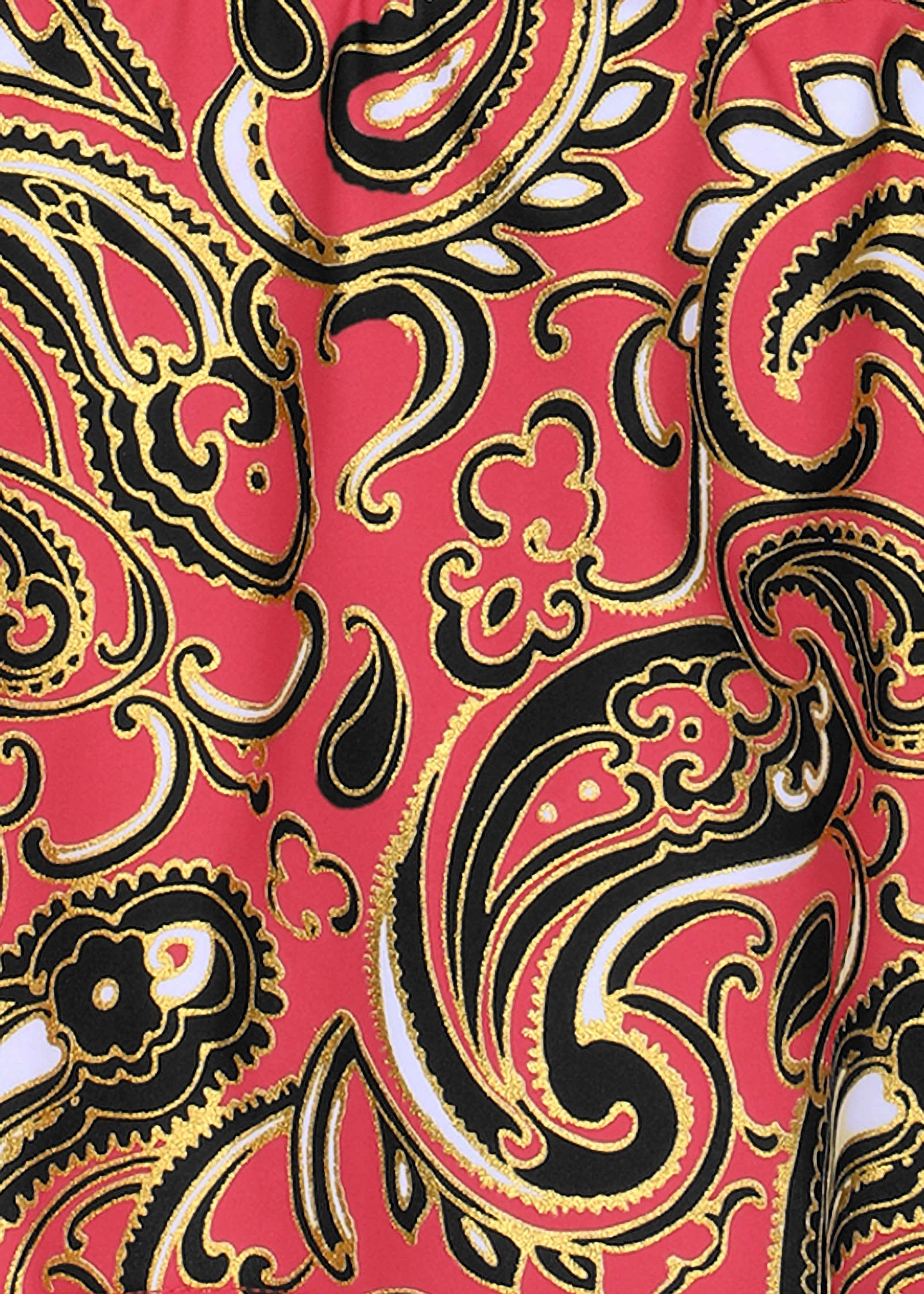 Marilyn Push-Up Halter Top - Splendid Paisley