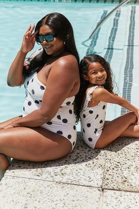 Marina West Swim Deep End One-Shoulder One-Piece Swimsuit one piece swimsuits for women, full coverage one piece swimwear