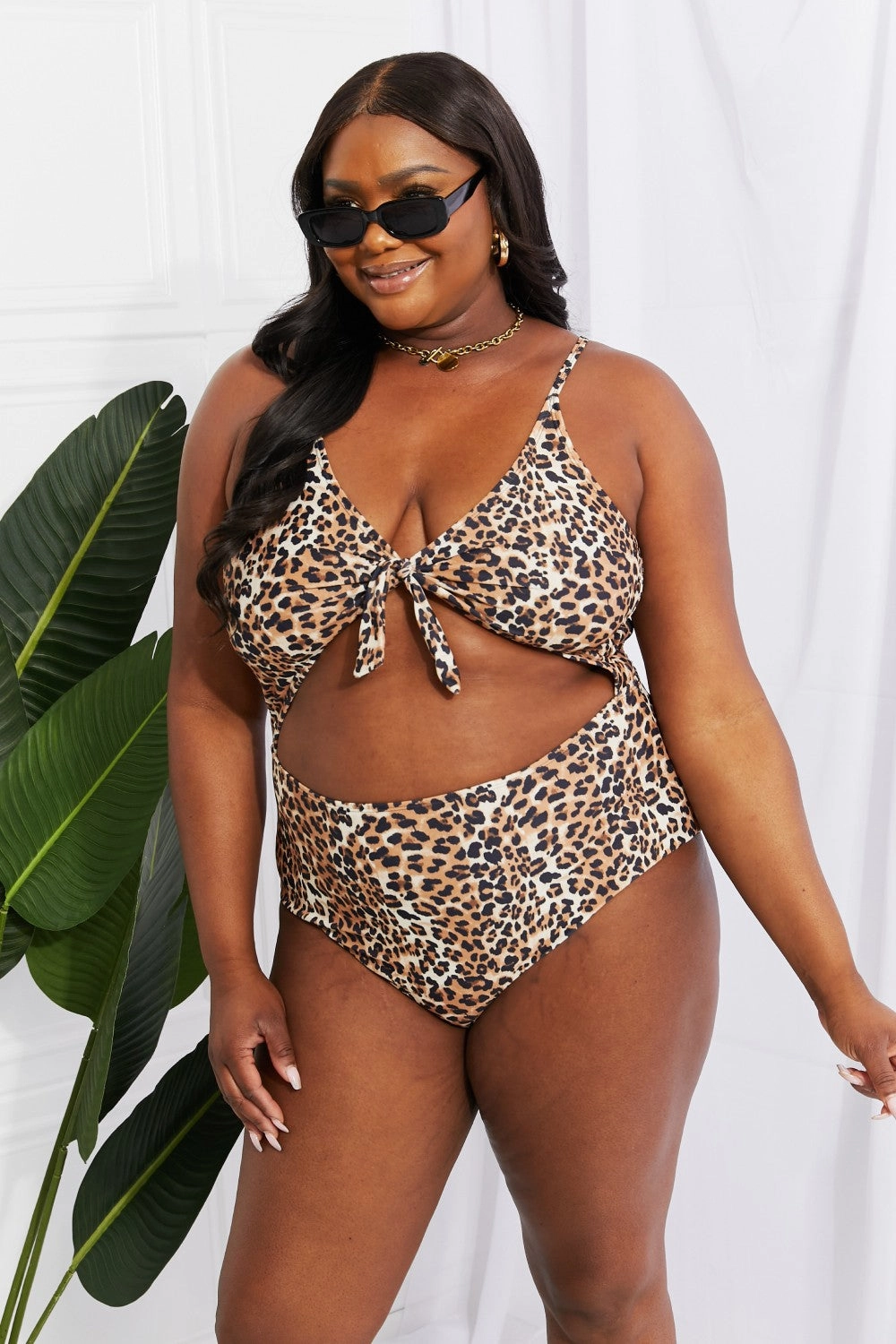 Marina West Swim Lost At Sea Cutout One-Piece Swimsuit one piece swimsuits for women, full coverage one piece swimwear