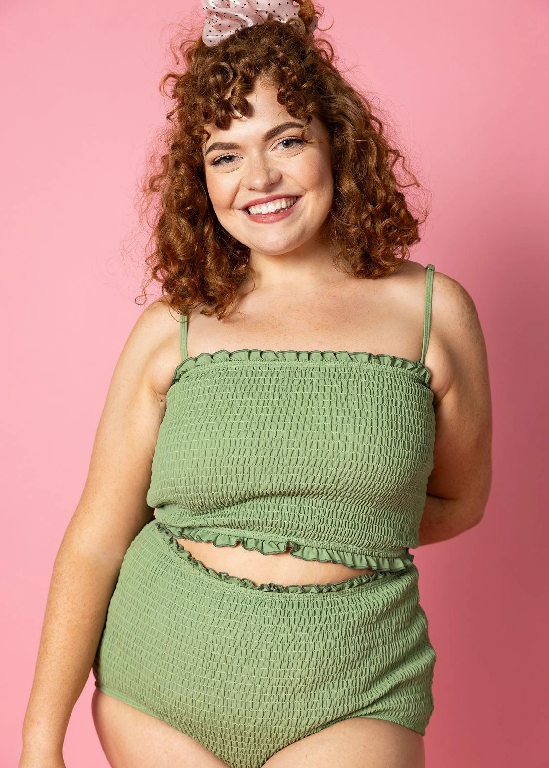 Meadow Green | Bandeau Top