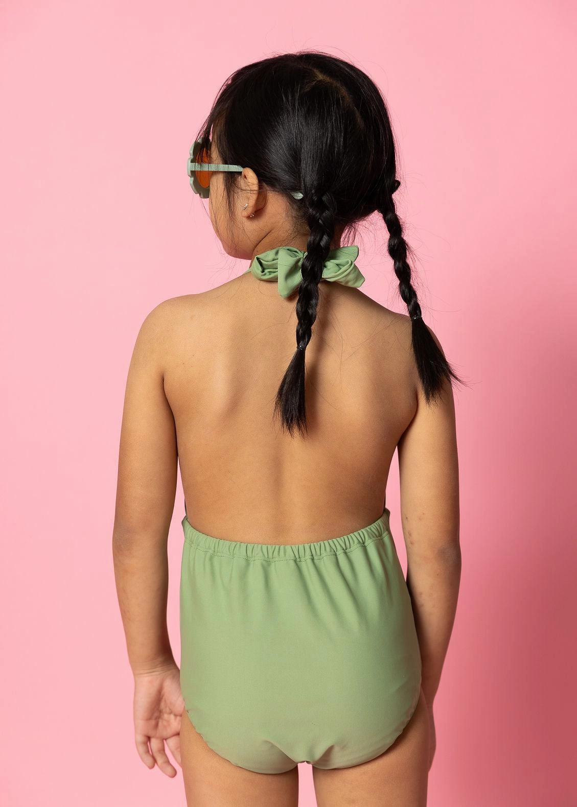 Meadow Green | Mini Romper One-Piece