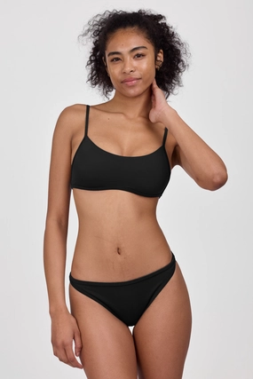Melissa Bikini Bottom - Black all purpose swimwear, comfortable swimwear for everyone