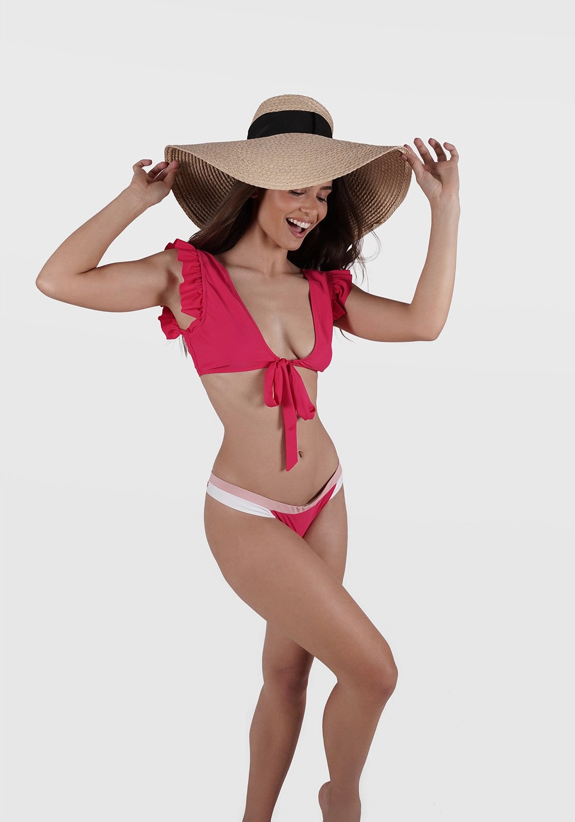 MELISSANDRE TWO-PIECE TOP pink
