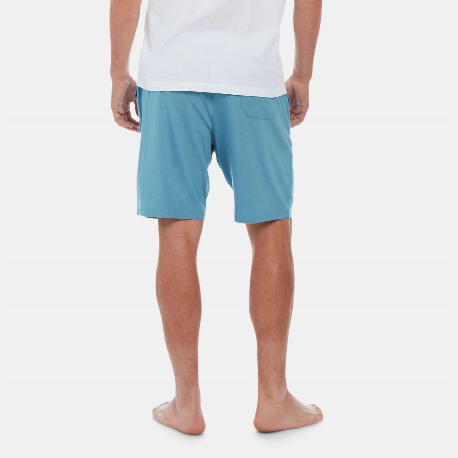 Men Basel Micro Modal Stretch Lounge Short In Blue