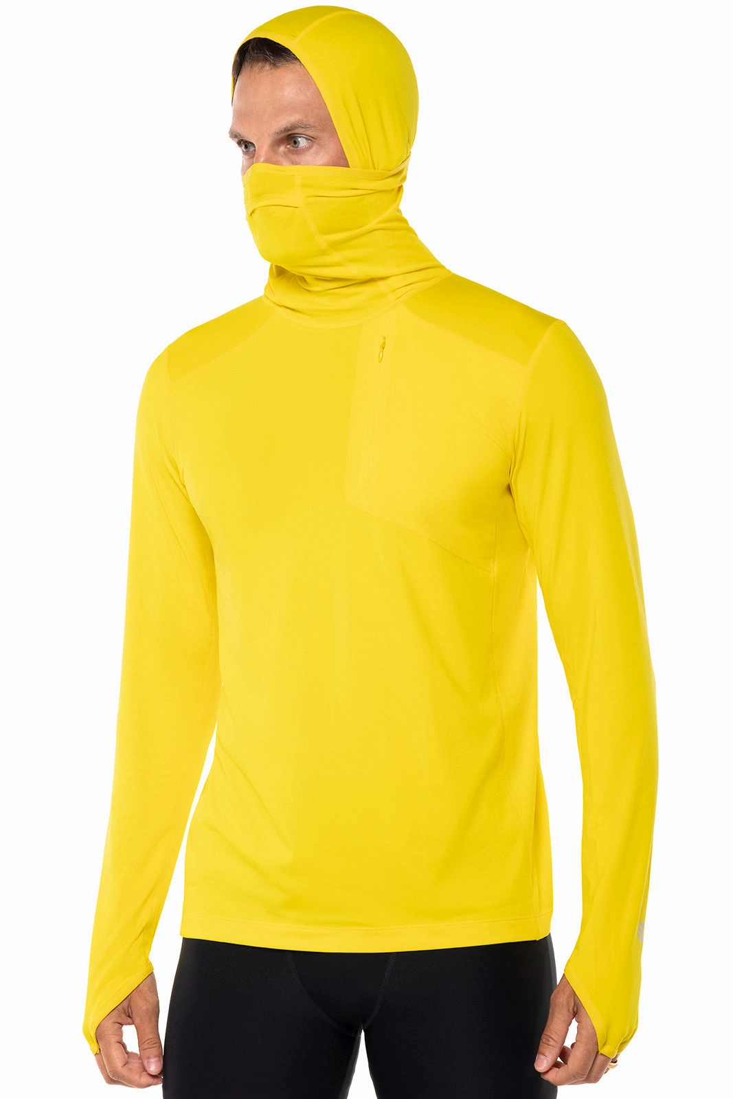 Men's Andros Fishing Hoodie | Bold Yellow