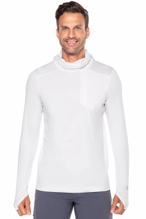 Men's Andros Fishing Hoodie | White men's full coverage swimwear, casual swimwear for men