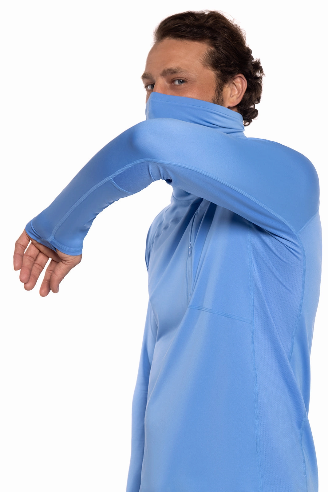 Men's Andros Fishing Tee | Surf Blue