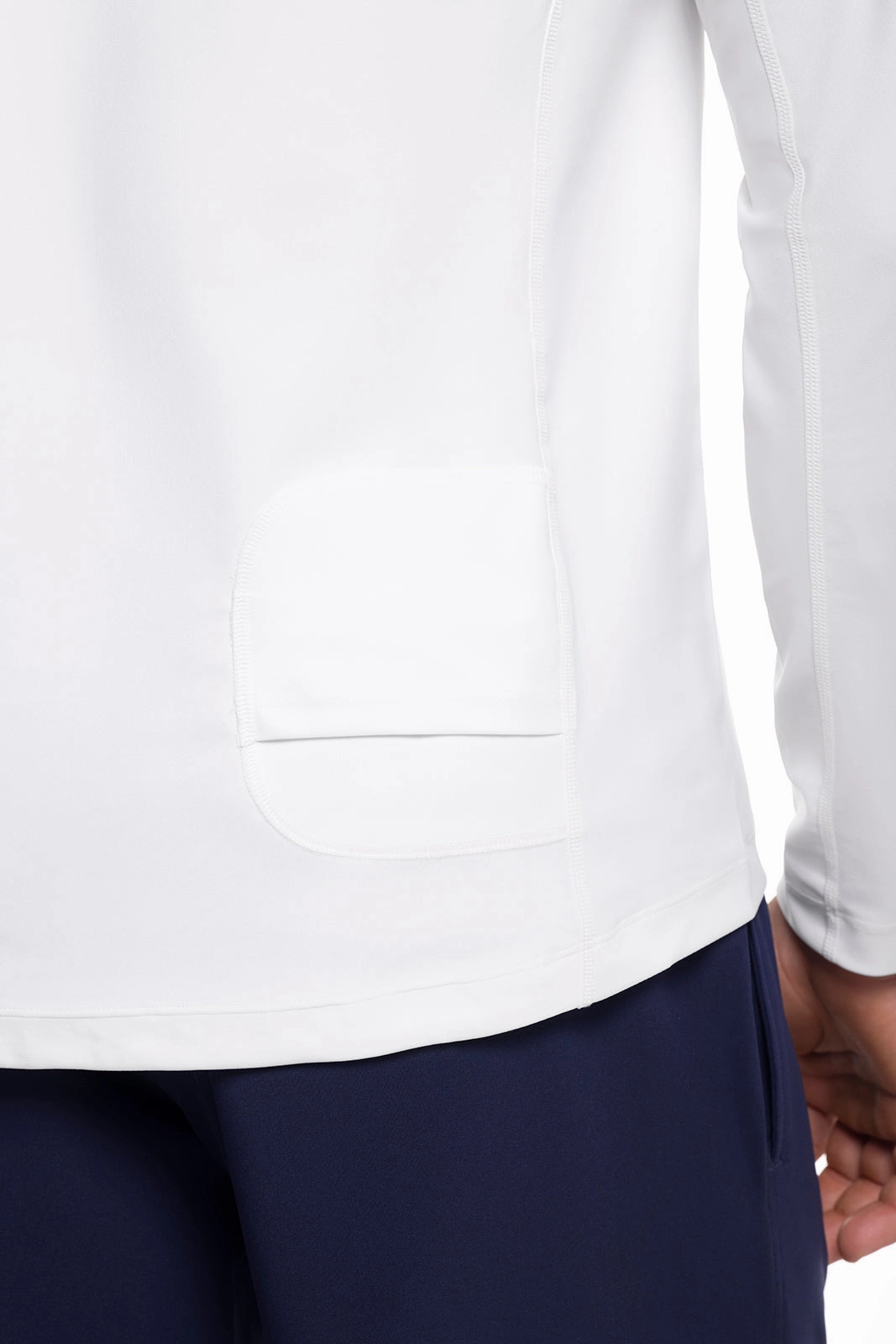 Men's Hightide Long Sleeve Swim Shirt | White