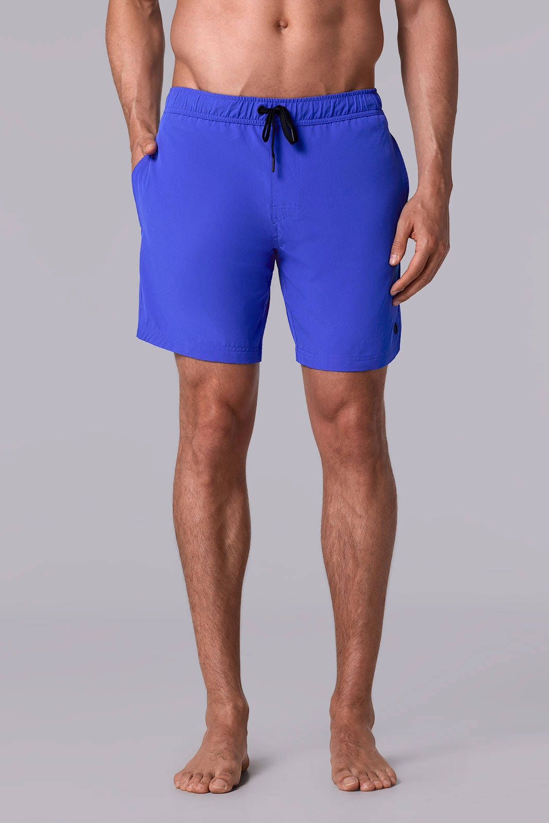 Men's Kahuna Swimming Shorts | Baja Blue men's full coverage swimwear, casual swimwear for men