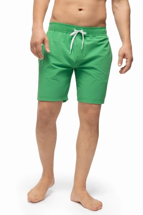 Men's Kahuna Swimming Shorts | Palm Green men's full coverage swimwear, casual swimwear for men
