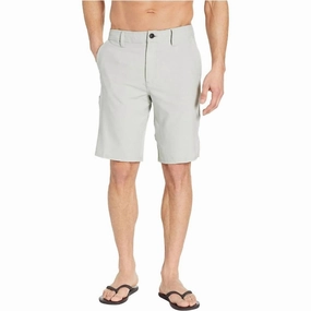 Men's Loaded Heather Hybrid Board Shorts In Grey mens beach swimwear, quick dry mens swimsuits