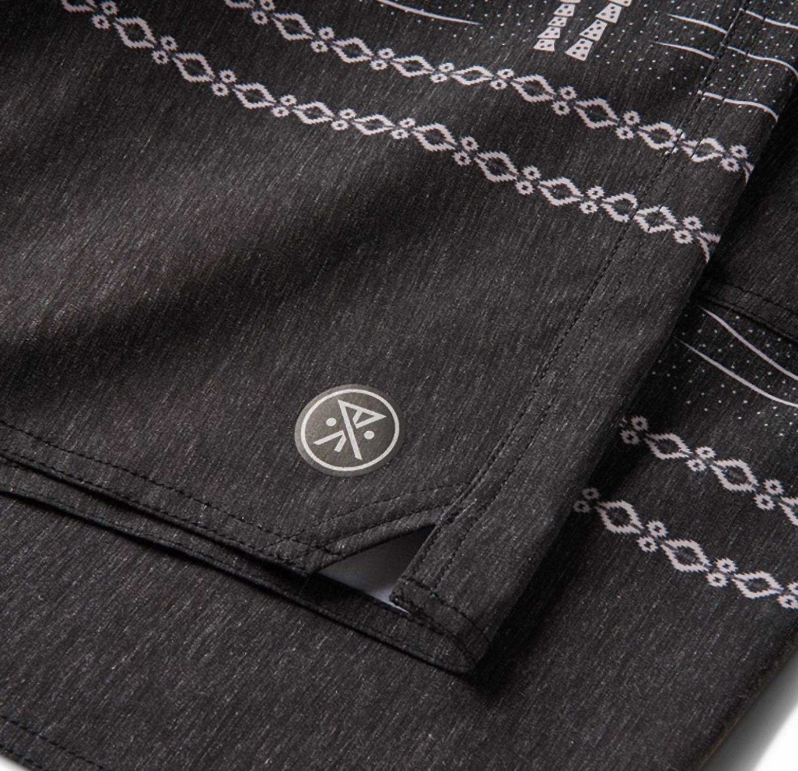 Men's Passage Boardshorts In Noches Black