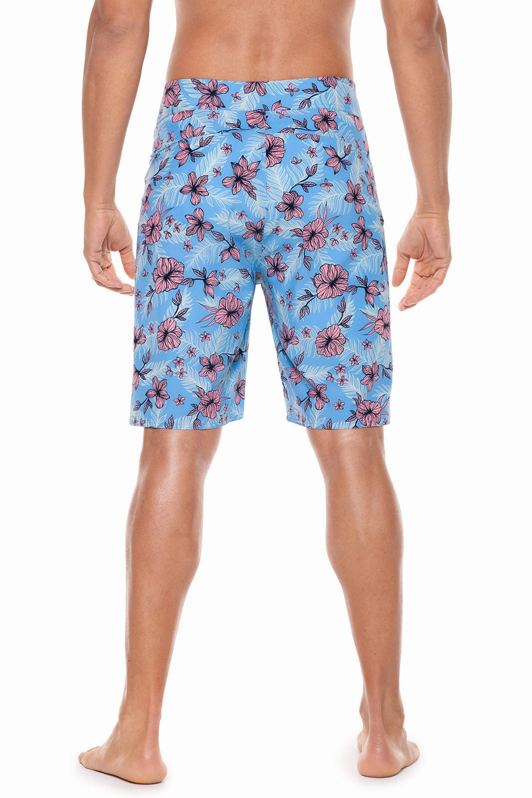 Men's San Marino Boardshort | Clear Sky Blue TROPICAL DAZE