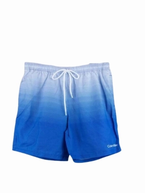 Men's Swim Trunk In Blue mens full coverage swimwear, stylish mens swim trunks