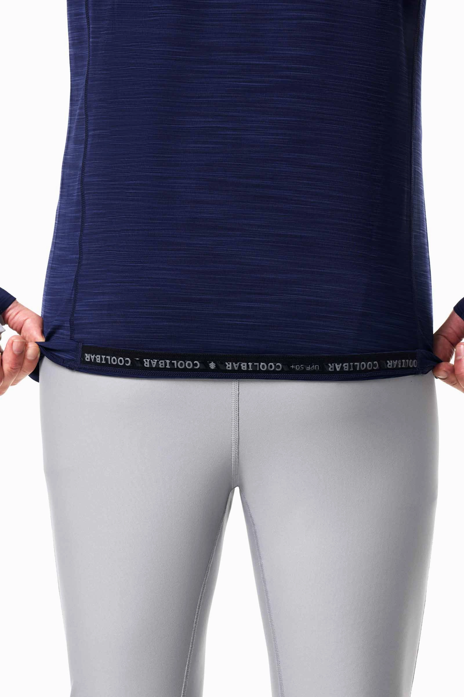 Men's Ultimate Half-Zip Rash Guard | Navy Line