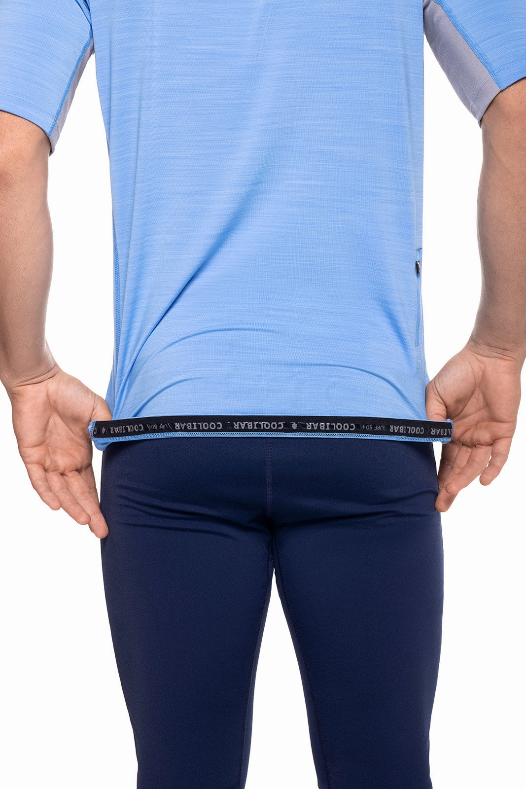 Men's Ultimate Short Sleeve Rash Guard | Surf Blue Line