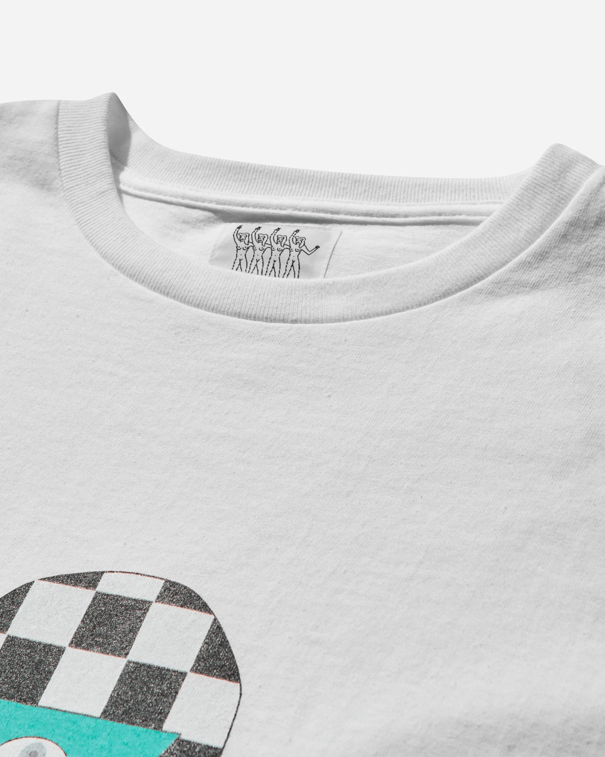 Men's Crew Neck T-Shirt (Type-3) White