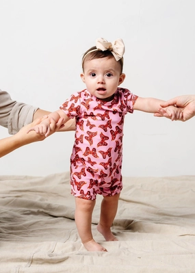 Metamorphosis | Baby Shorties Rashguard (Unisex) girls full coverage swimwear, kids swimwear for pool