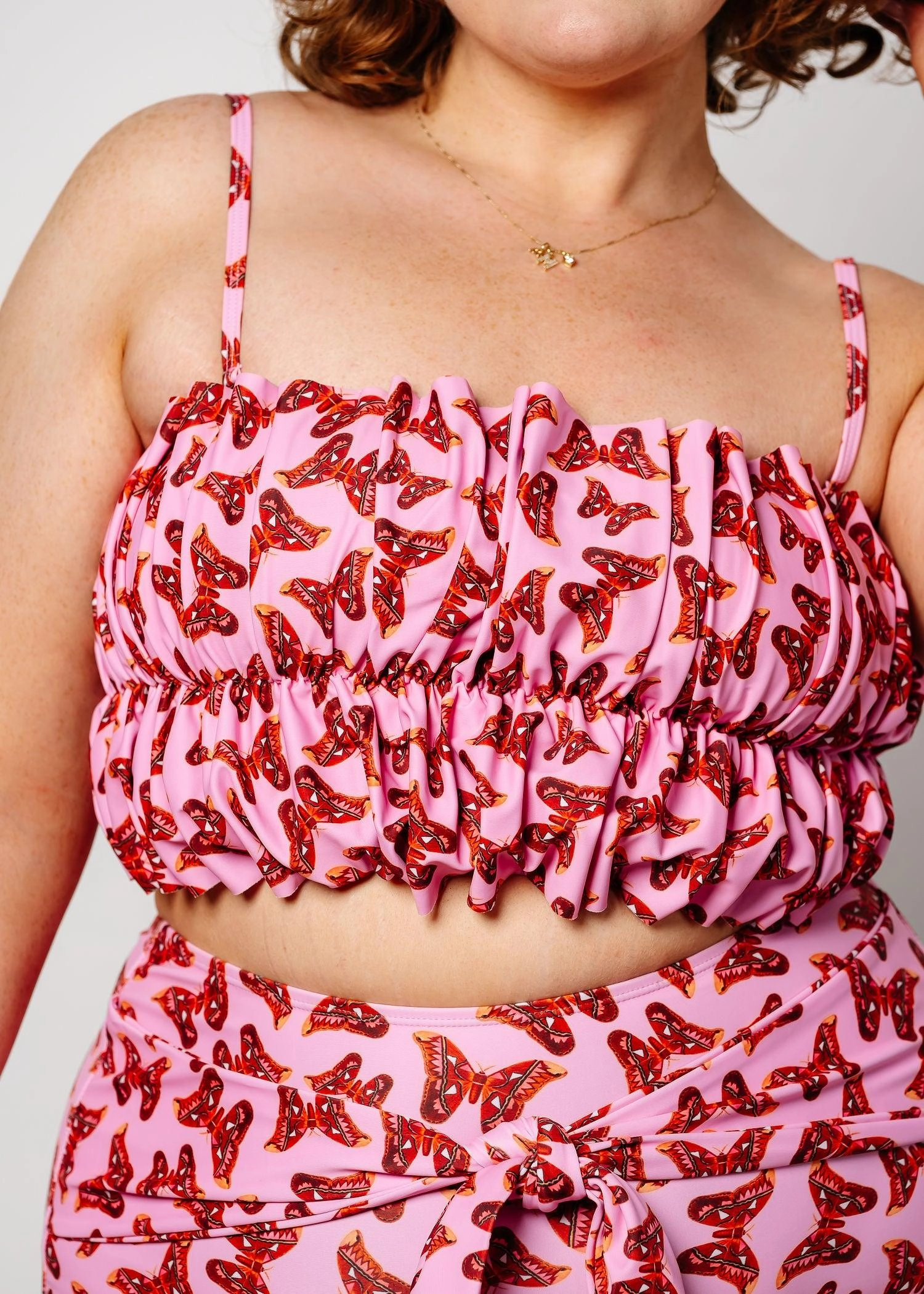 Metamorphosis | Oversized Ruffle Top tankini swim tops, adjustable bikini tops