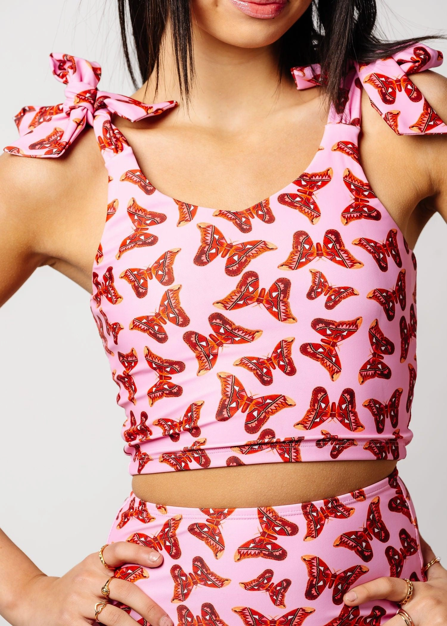 Metamorphosis | Youth Knot Top girls full coverage swimwear, kids swimwear for pool