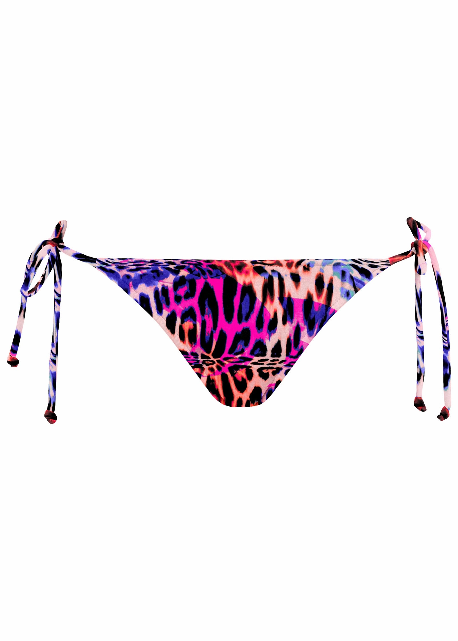 Miami Tie Side Moderate Bottom  - Pink Panther