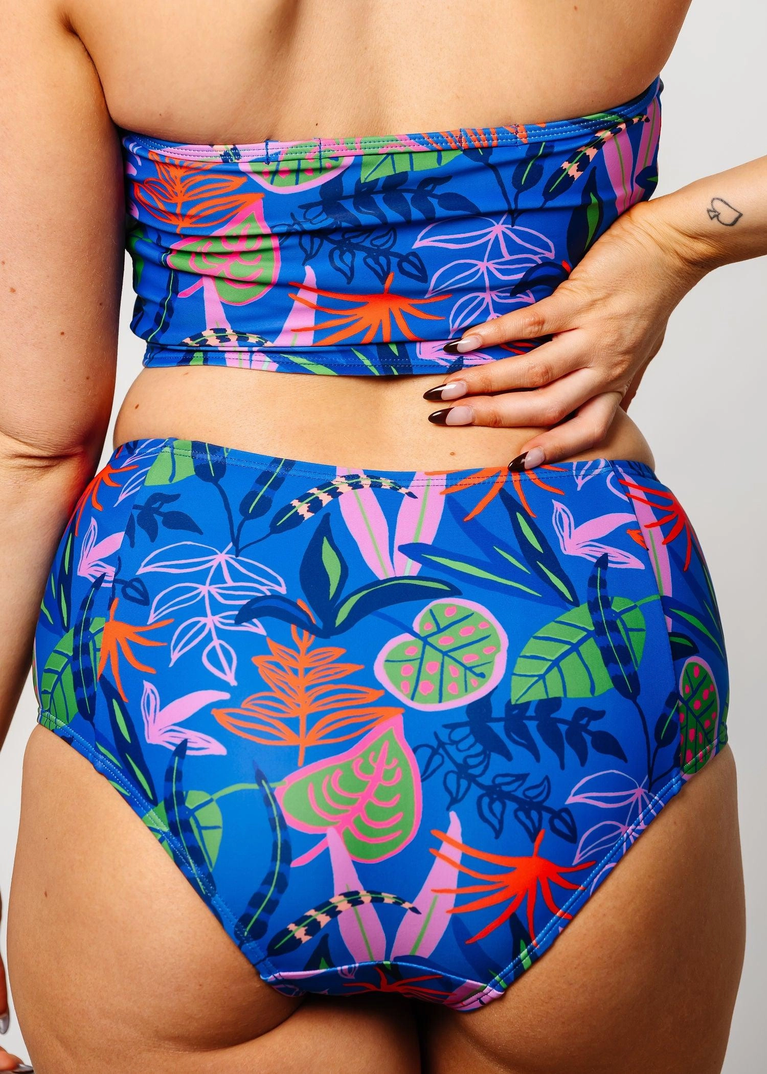 Midnight Jungle | Mid-Rise Bottoms