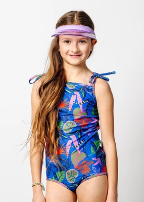 Midnight Jungle | Youth Simply One-Piece cute girls swimsuits, stylish swimwear for girls