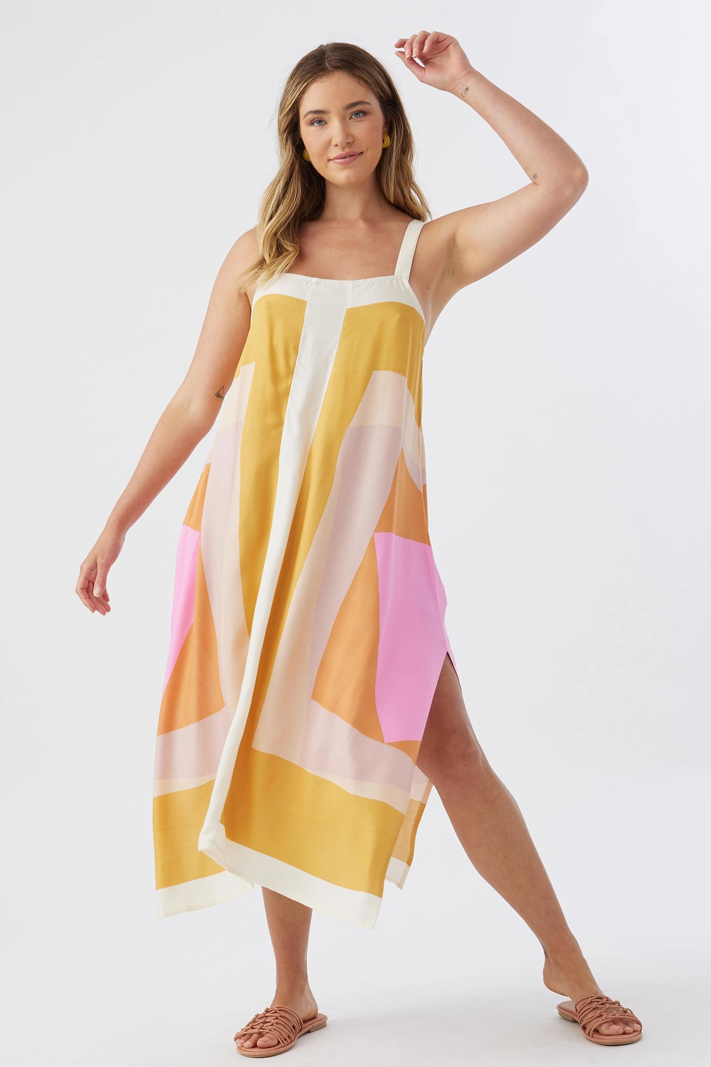 MIRANDA MIDI COVER-UP DRESS