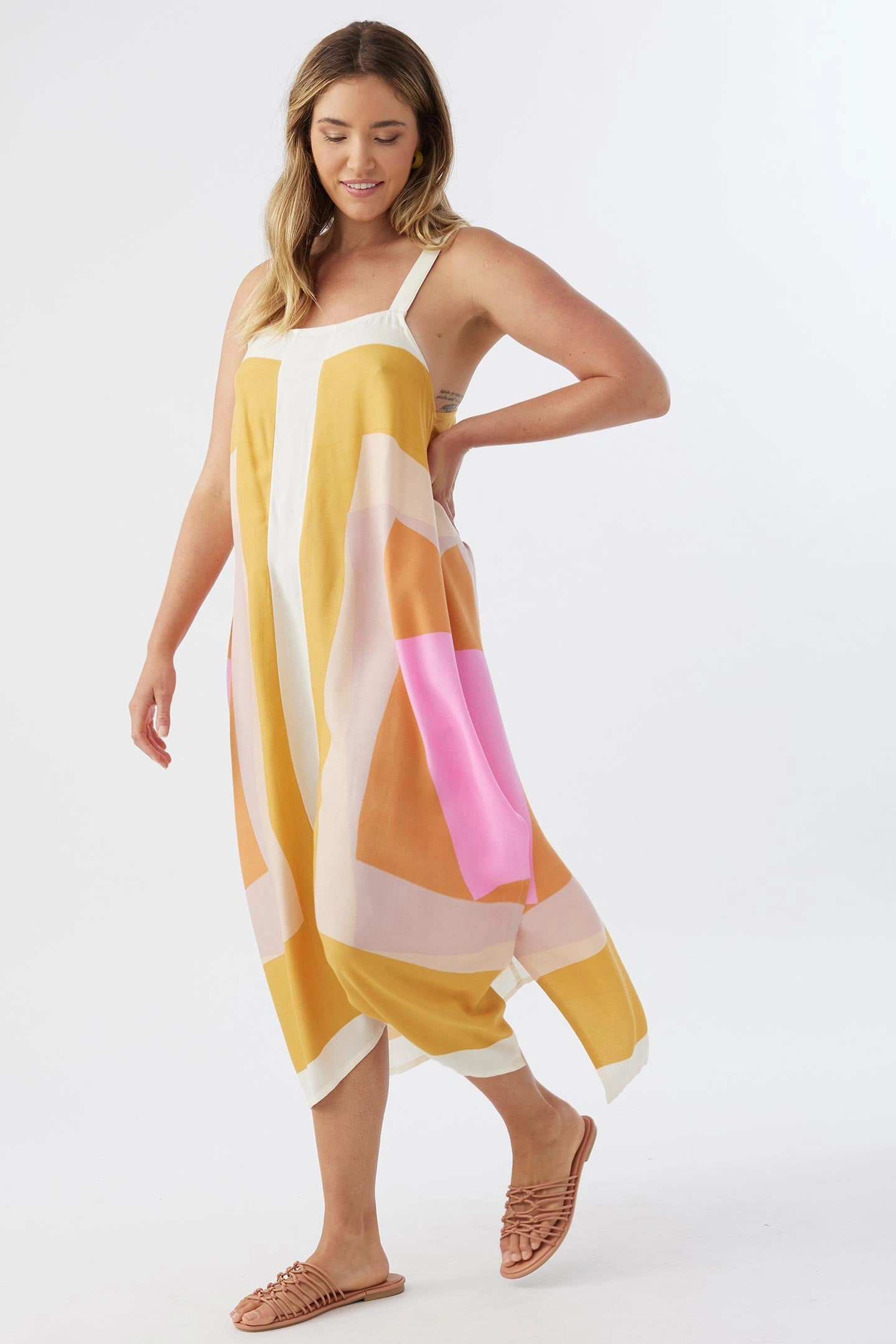 MIRANDA MIDI COVER-UP DRESS