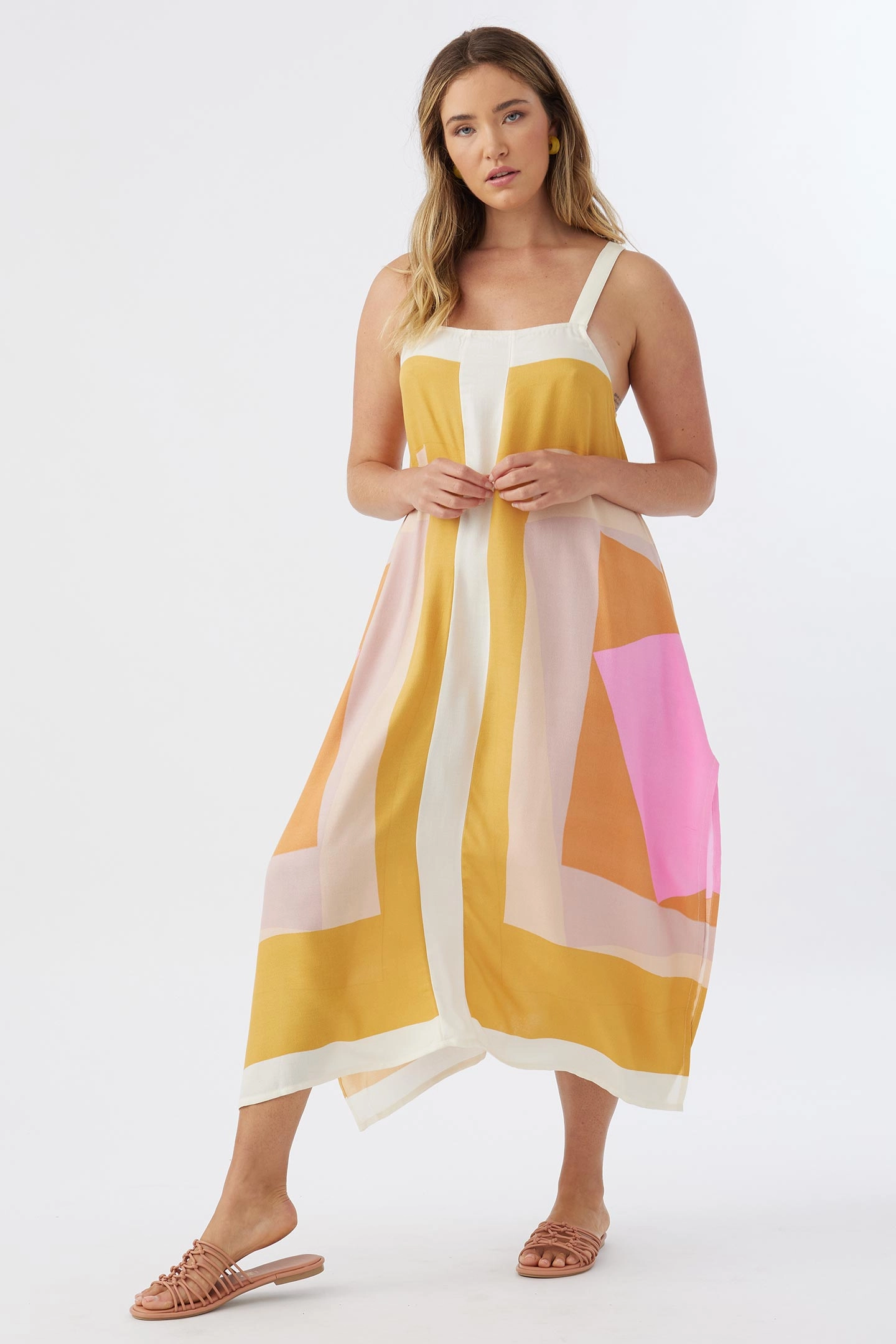 MIRANDA MIDI COVER-UP DRESS