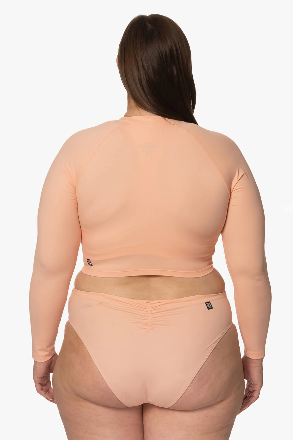 Moana Long Sleeved Crop Rashie - Coronado