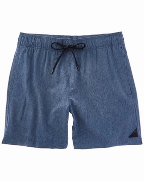 Mr. Swim Chambray Compression Swim Trunk mens full coverage swimwear, stylish mens swim trunks