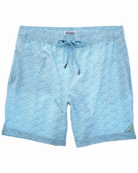 Mr.Swim Sculpted Waves Swim Short mens beach swimwear, quick dry mens swimsuits