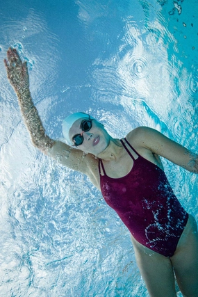 Murray One Piece Swimsuit - Cabernet inclusive swimwear styles, all season swimwear options