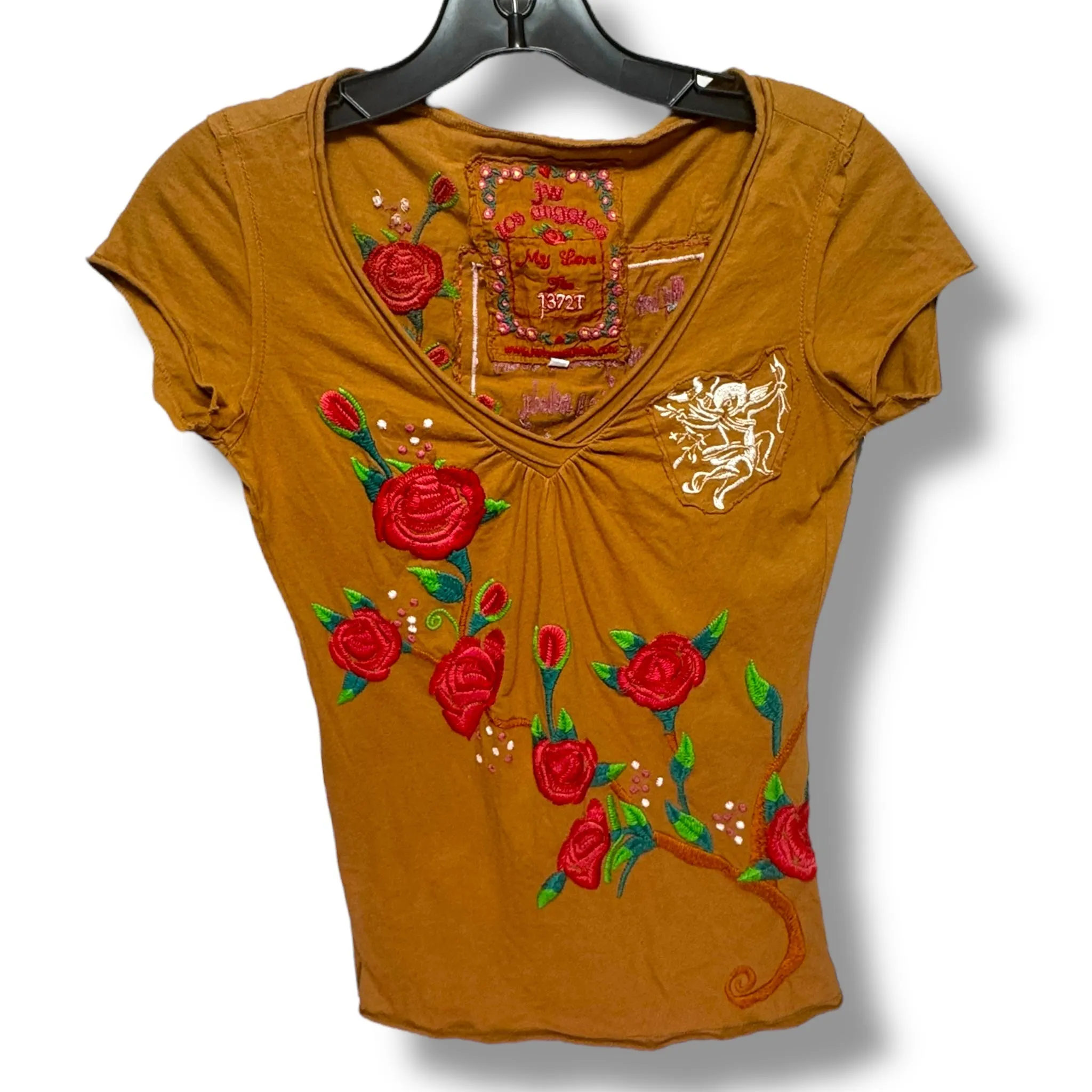 My Love Tee By Johnny Was In Brown, Size: XXS Johnny Was Clothing